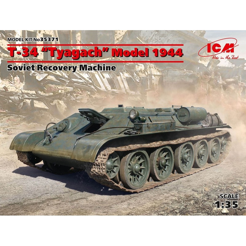 ICM - 1/35 T-34 "Tyagach" Model 1944 Soviet Recovery Machine