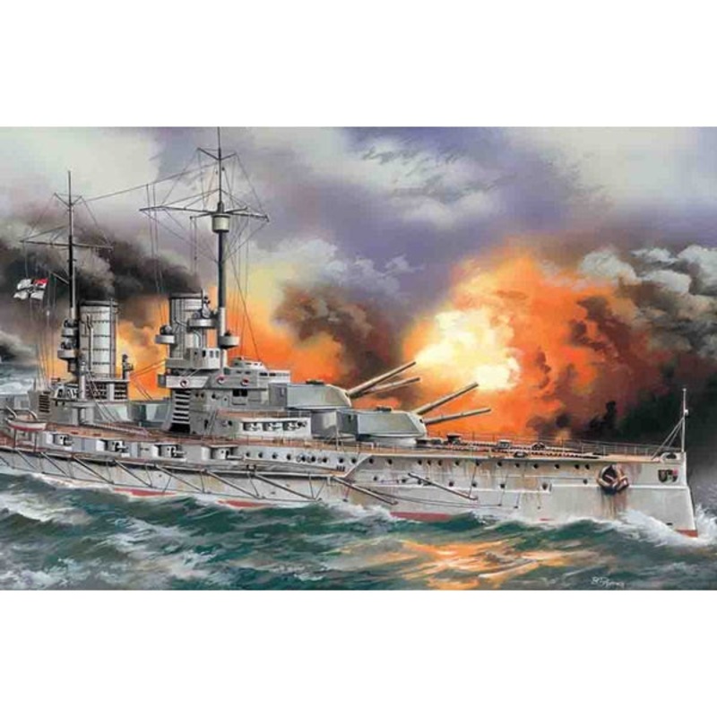ICM - 1/350 Markgraf WWI German Battleship