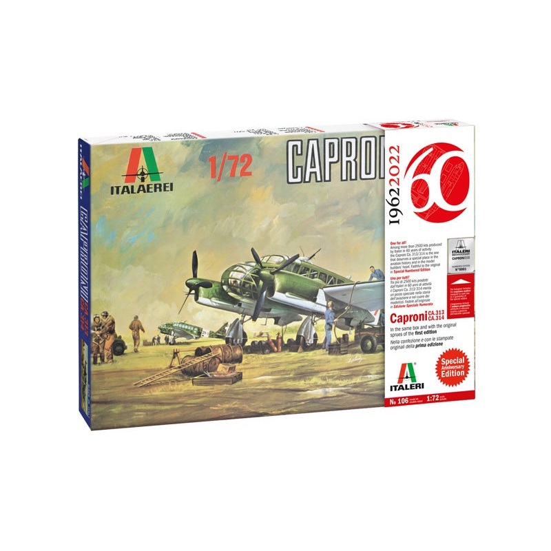 Italeri - 1/72 Caproni Ca. 313/314 (Anniversary Edition)