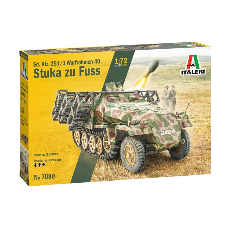Italeri - 1/72 Sd.Kfz. 251/1 Stuka Zu Fuss