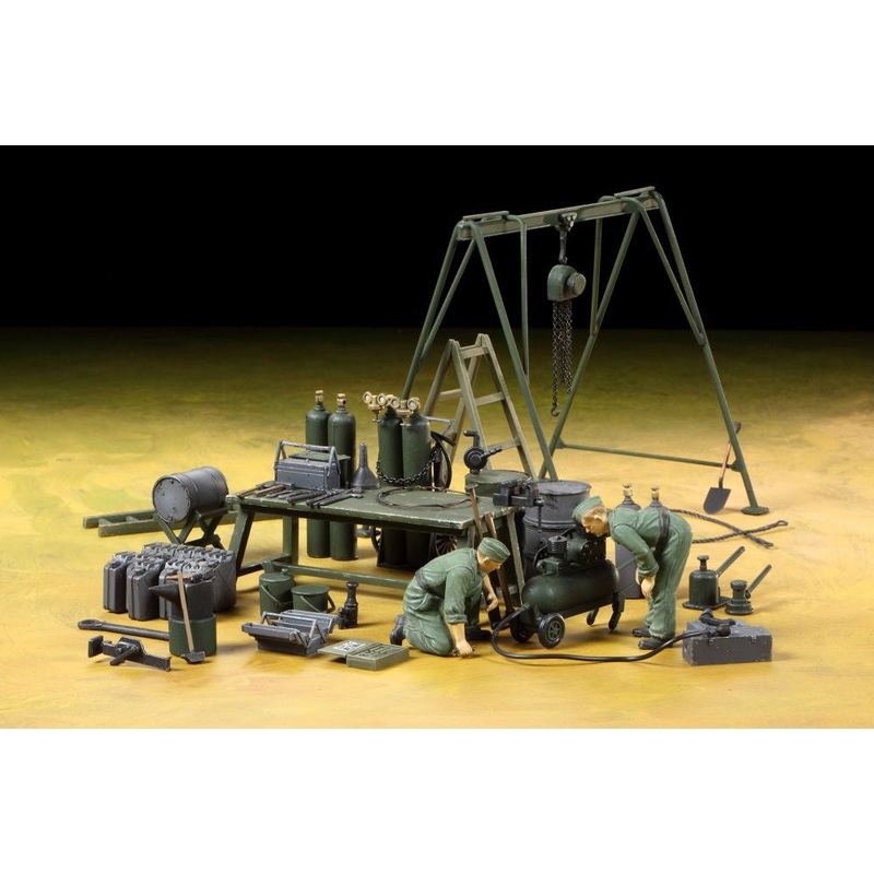 Tamiya - 1/35 German Field Team & Equipment