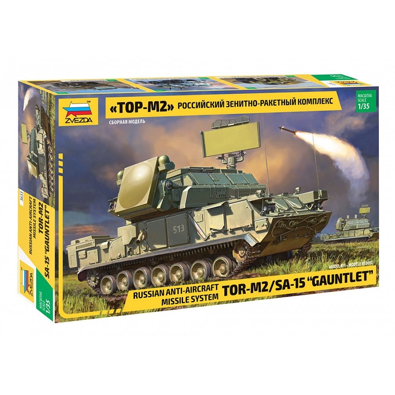 Zvezda - 1/35 Russian Anti-Aircraft Missile System "TOR-M2"