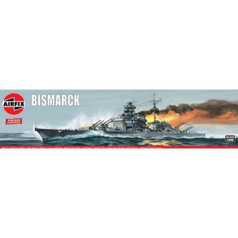 Airfix - 1/600 Bismarck (Vintage Classics)