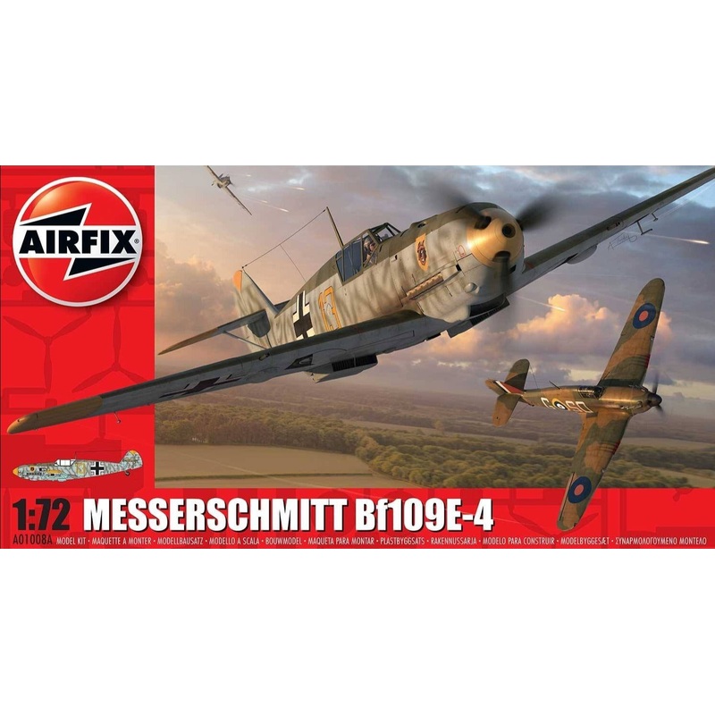 Airfix - 1/72 Messerschmitt Bf109E-4-