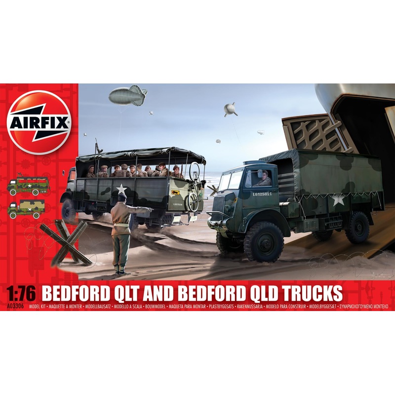 Airfix - 1/76 Bedford Qlt & Qld Trucks