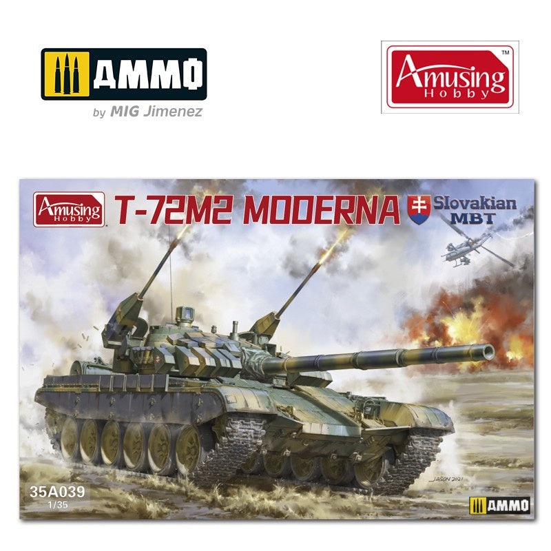 Amusing Hobby - 1/35 T-72M2 "Moderna" Slovak MBT