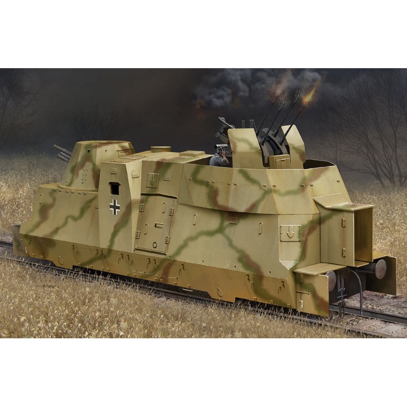 Hobby Boss - 1/72 German Kanonen und Flakwagen of BP42