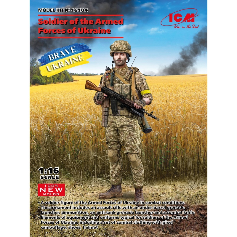 ICM - 1/16 Ukrainian Soldier
