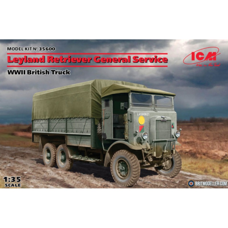 ICM - 1/35 Leyland Retriever General Service - WWII British Truck
