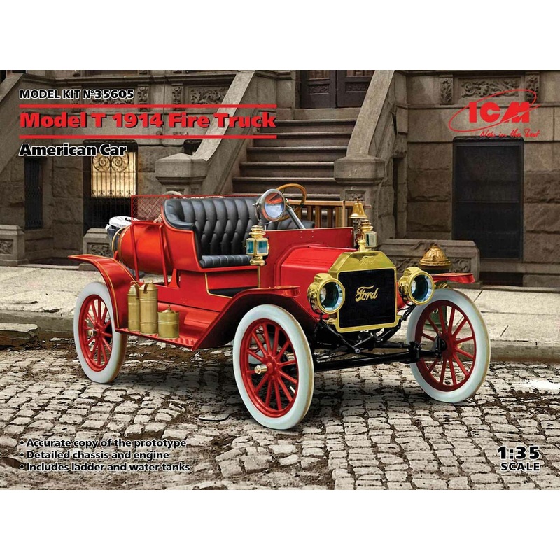 ICM - 1/35 Model T 1914 Fire Truck