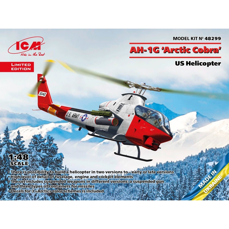 ICM - 1/48 Ah-1G Arctic Cobra
