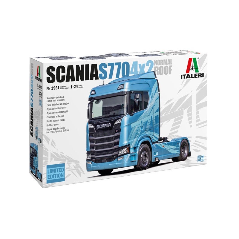 Italeri - 1/24 Scania 770 4x2 Normal Roof