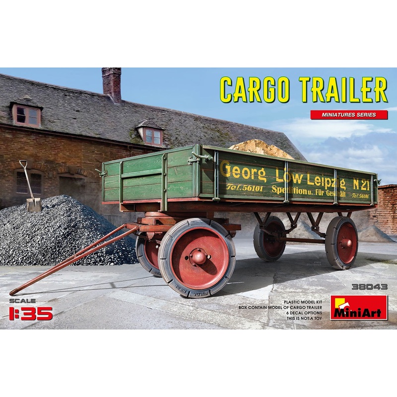 Miniart - 1/35 Cargo Trailer 1