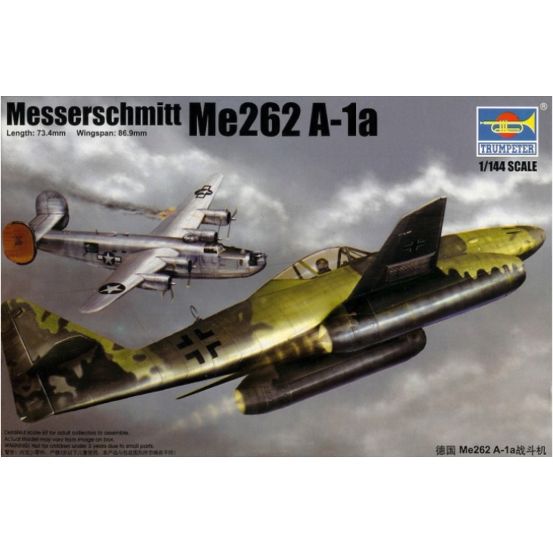 Trumpeter - 1/144 Messerschmitt Me262 A-1A