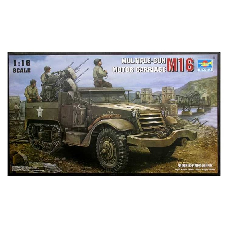Trumpeter - 1/16 M16 Multiple-Gun Motor Carriage