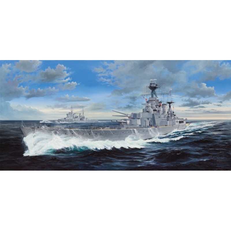 Trumpeter - 1/200 British HMS HOOD w/upgrade parts