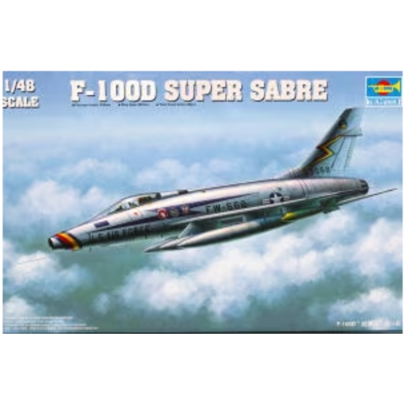 Trumpeter - 1/48 F-100D Super Sabre