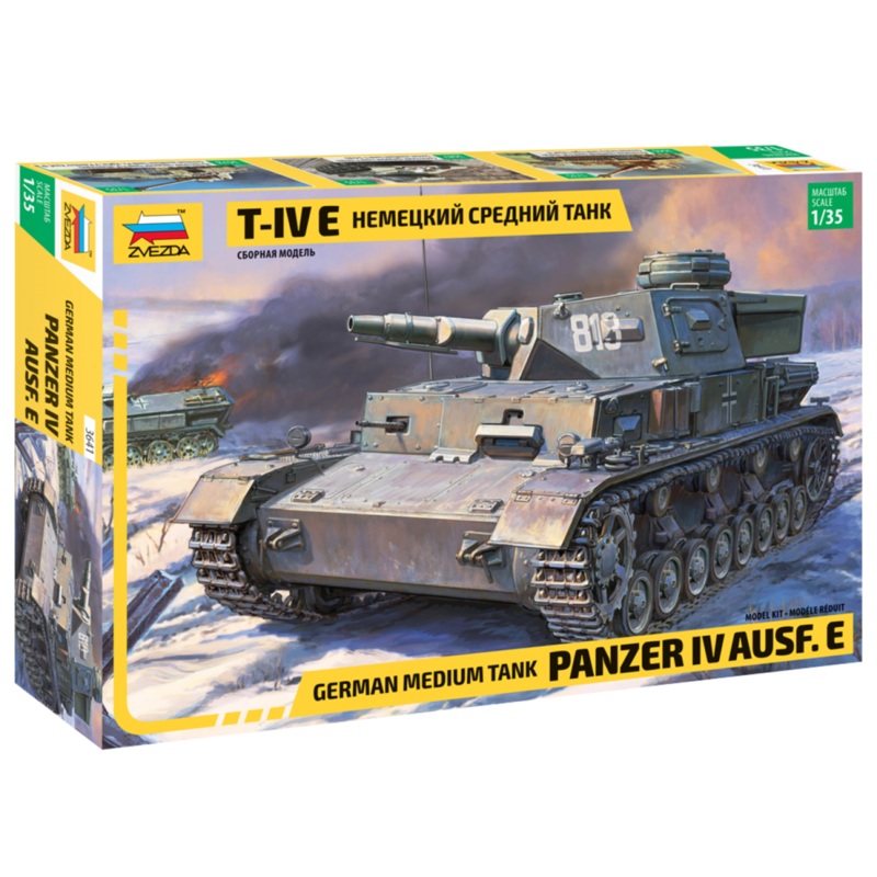 Zvezda - 1/35 Panzer Iv Ausf.E