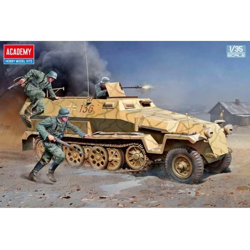 Academy - 1/35 Sd.kfz. 251/1 Ausf. C