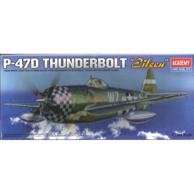 Academy - 1/72 P-47D Thunderbolt Eileen