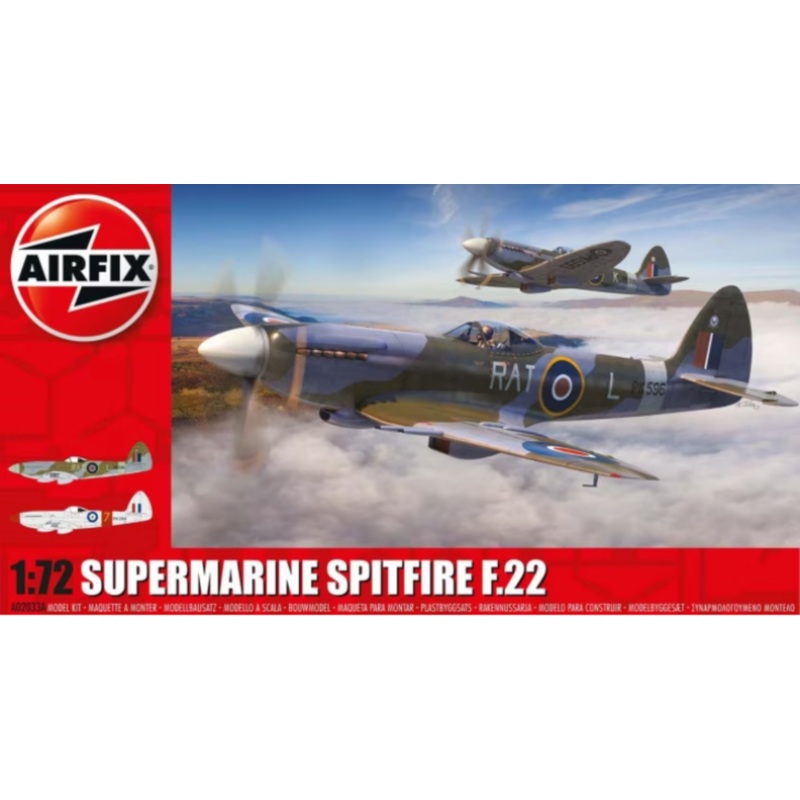 Airfix - 1/72 Supermarine Spitfire F.22
