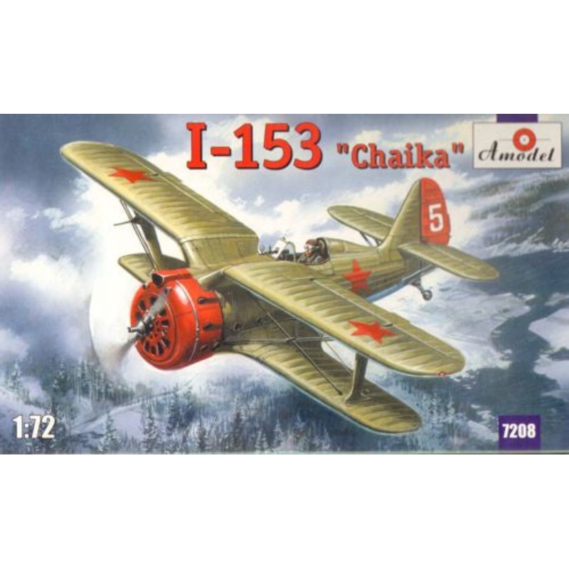 Amodel - 1/72 I-153 Chaika