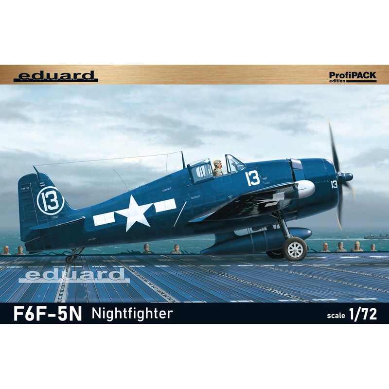 Eduard - 1/72 F6F-5N Nightfighter (ProfiPack)