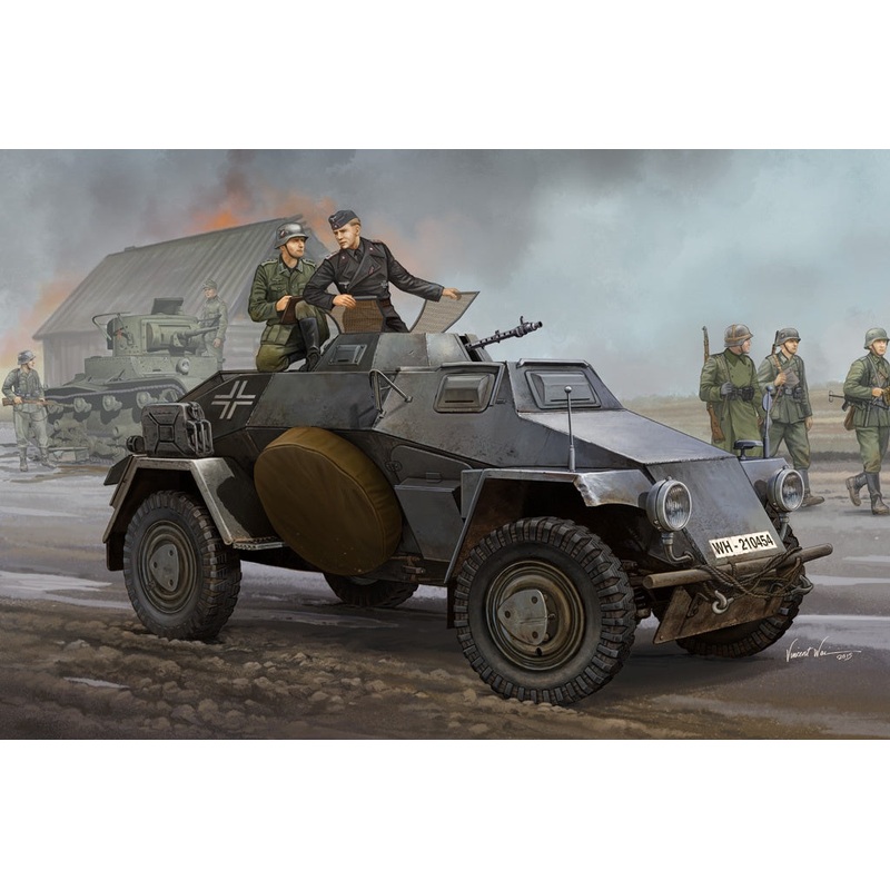 Hobby Boss - 1/35 Sd.Kfz.221 Leichter Panzerspahwagen (83812)
