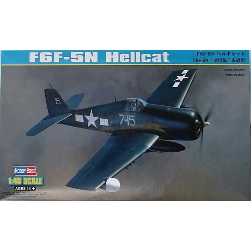 Hobby Boss - 1/48 F6f-5n Hellcat (80341)