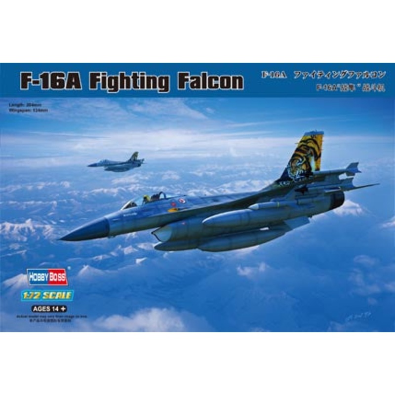 Hobby Boss - 1/72 F-16A Fighting Falcon (80272)