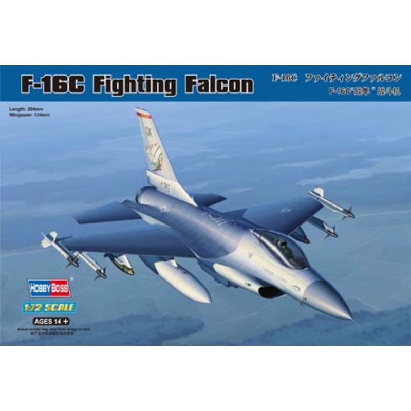 Hobby Boss - 1/72 F-16C Fighting Falcon (80274)