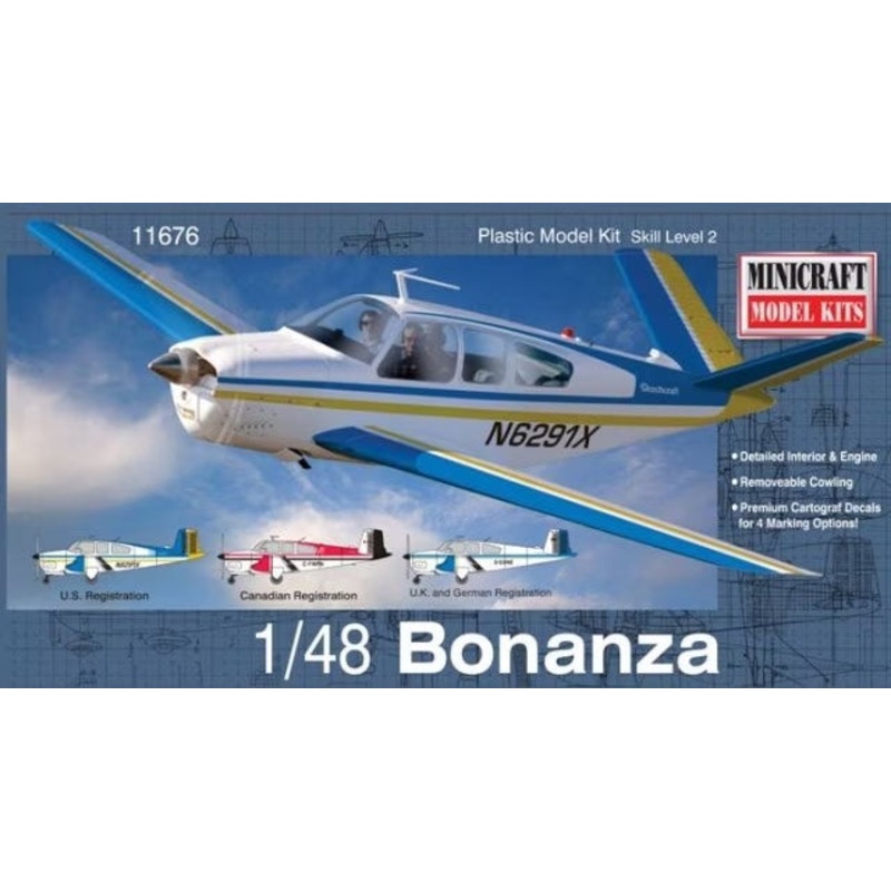 Minicraft - 1/48 Beechcraft Bonanza