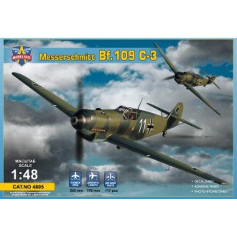 Modelsvit - 1/48 Messershmitt Bf109 C-3