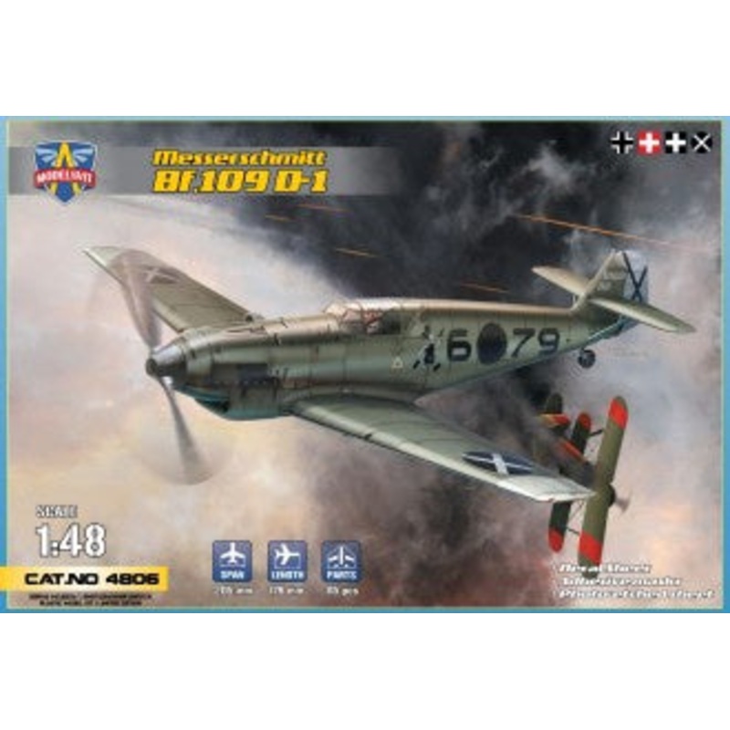 Modelsvit - 1/48 Messershmitt Bf109 D-1