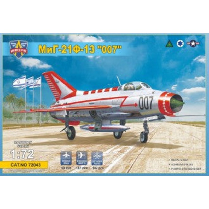 Modelsvit - 1/72 Mig-21 F-13 "007"