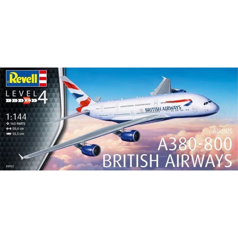 Revell - 1/144 A380-800 British Airways