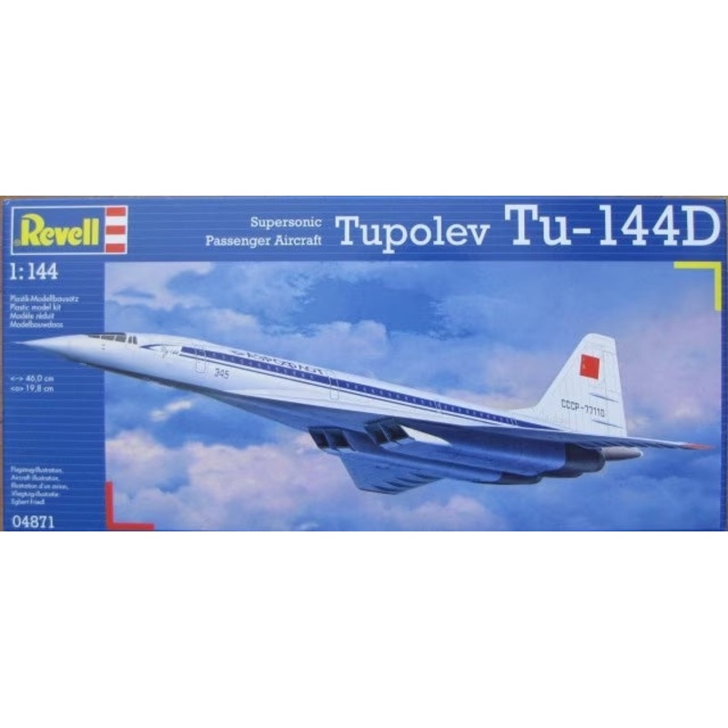 Revell - 1/144 Tupolev TU-144D
