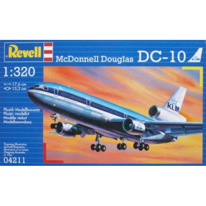 Revell - 1/320 McDonnell Douglas DC-10 KLM