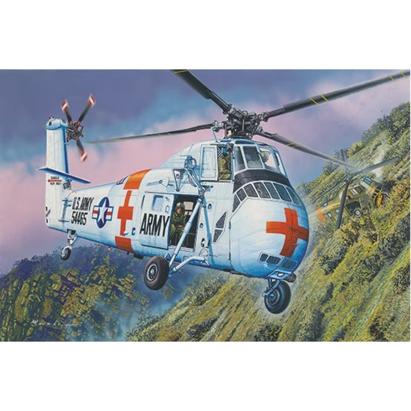 Trumpeter - 1/48 CH-34 U.S. Army Rescue
