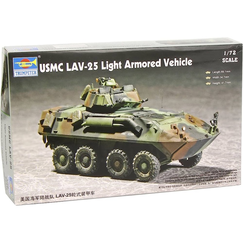 Trumpeter - 1/72 LAV-25 (8x8) Light Armoured Vehicle