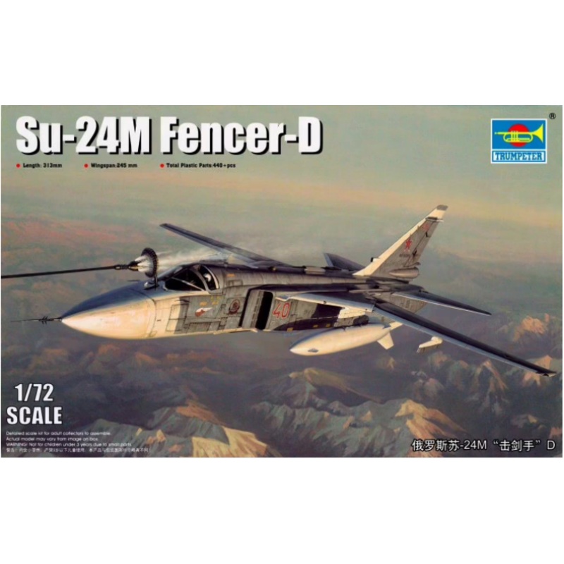 Trumpeter - 1/72 SU-24M Fencer-D Fighter