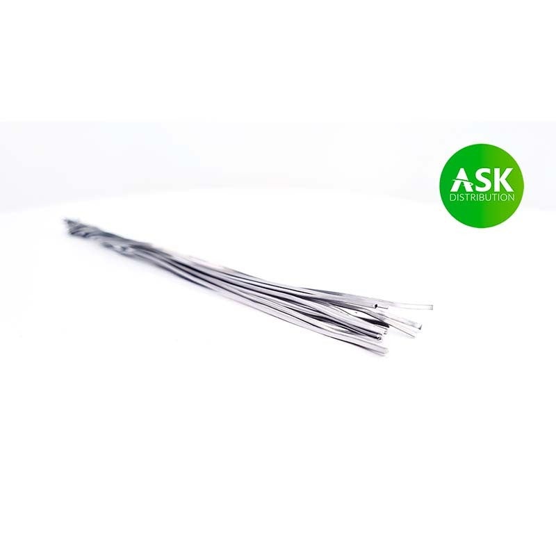 Art Scale Kit - Lead Wire - Halfround  1,0 x 0,7 x 140 mm (14 pcs)