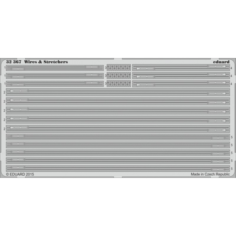 Eduard - 1/32 Wires & Stretchers (Photo-etched) 32367