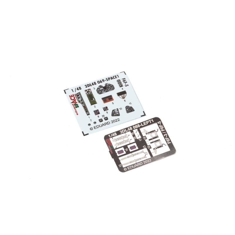 Eduard - 1/48 F6F-5 SPACE set (for Eduard) 3DL48069