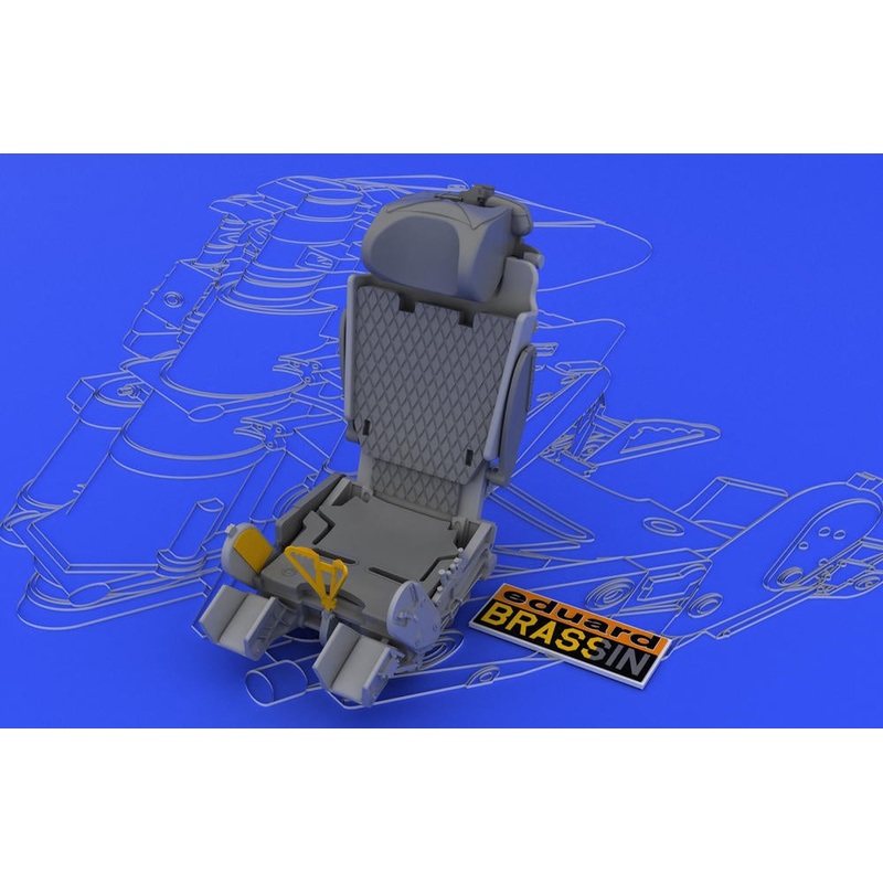 Eduard - 1/48 MiG-21 Seat Late Brassin set (for Eduard) 648030