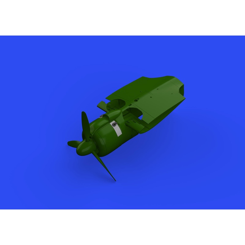 Eduard - 1/48 A6M2-N Rufe Exhaust Brassin PRINT set (for Eduard) 648846