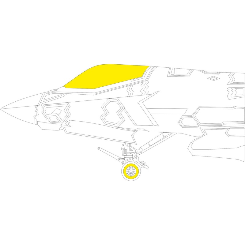 Eduard - 1/48 F-35B TFace Masking sheet (for Italeri) EX901