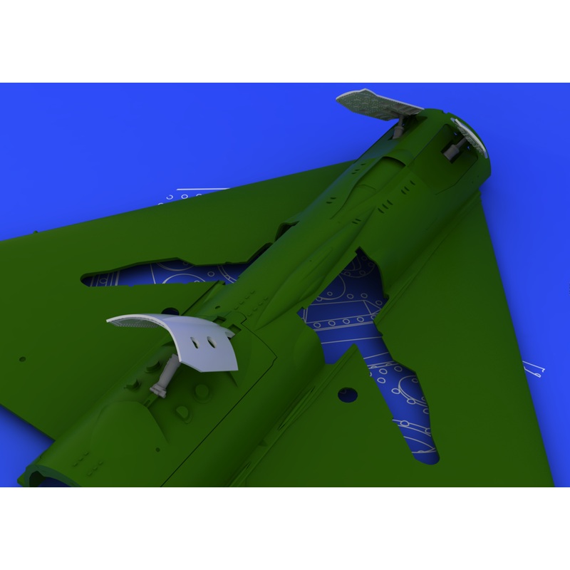 Eduard - 1/48 MiG-21 late Airbrakes Brassin set (for Eduard) 648064