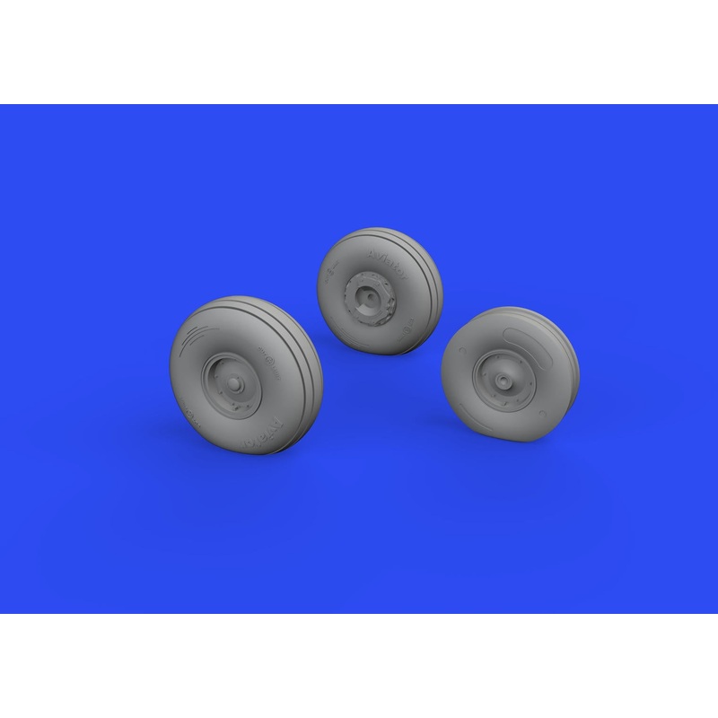 Eduard - 1/48 OV-10 Wheels Brassin set (for ICM) 648735