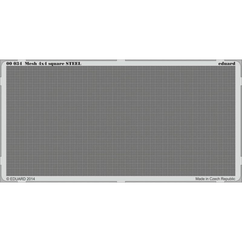 Eduard -  Mesh 4x4 Square STEEL (00034)